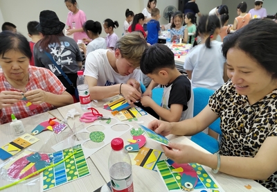 藝術點亮社區 公共藝術學院黨總支藝術與科技黨支部美育實踐新篇
