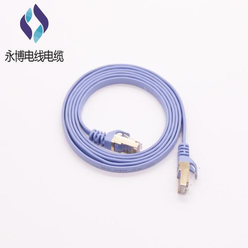 工廠批發(fā)CAT7萬兆發(fā)燒級(jí)七類SSTP扁平屏蔽網(wǎng)線 連接路由器與電腦的終極選擇